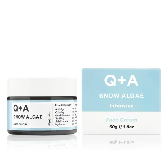 Q+A Крем для лица со снежной водорослью Snow Algae Intensive Face Cream 50 гр