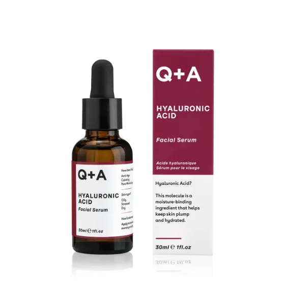 Q+A Сыворотка для лица "гиалуроновая кислота" Hyaluronic Acid Facial Serum 30 мл