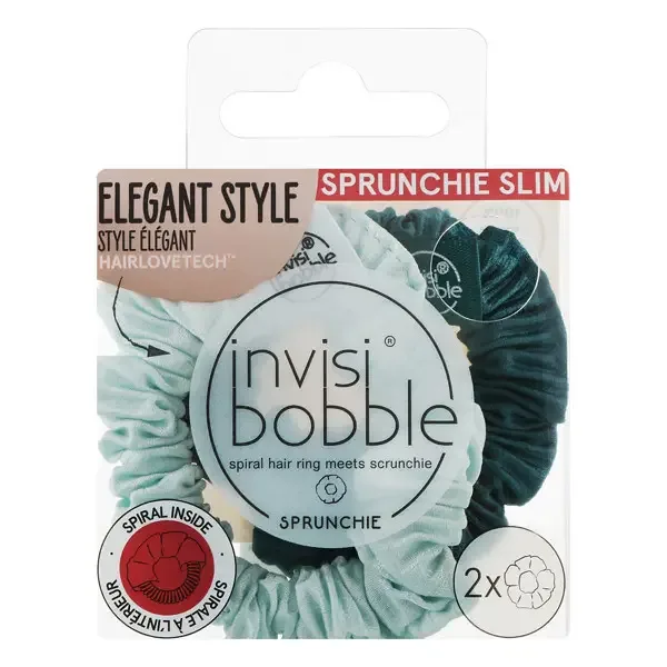 Invisi Bobble Резинка-браслет для волос invisibobble SPRUNCHIE SLIM Cool as Ice шт