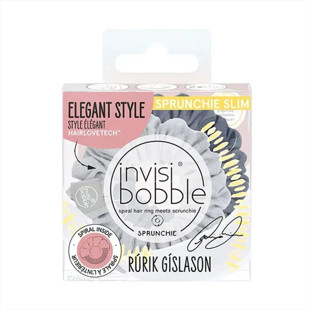Invisi Bobble Резинка-браслет для волос invisibobble SPRUNCHIE SLIM Rurik Gislason Feeling Greyt шт