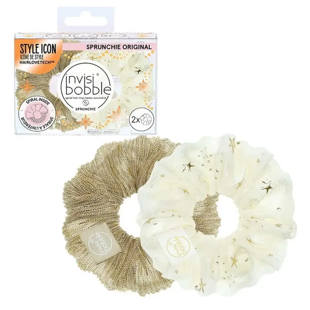 Invisi Bobble Резинка-браслет для волос invisibobble SPRUNCHIE Time To Shine Bring on the Night шт - фото 2