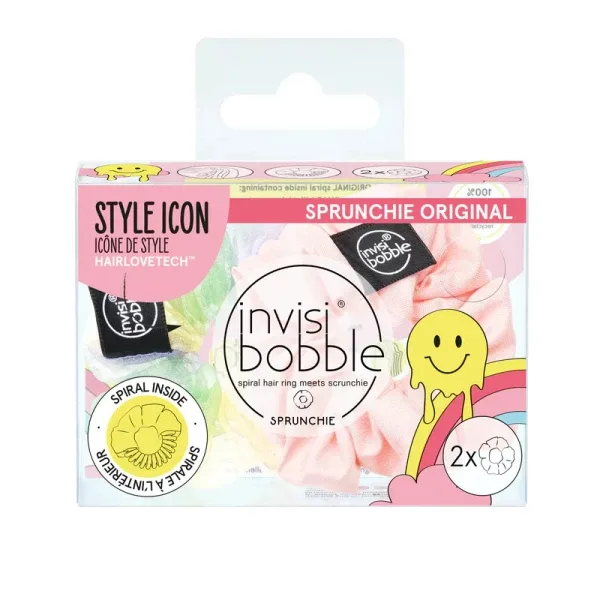 Invisi Bobble Резинка-браслет для волос invisibobble SPRUNCHIE Duo Retro Dreamin Hue-Man Love шт