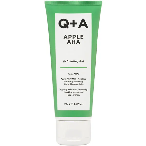 Q+A Отшелушивающий гель с кислотами для лица Q+A Apple AHA Exfoliating Gel 75 мл