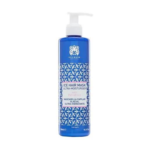 VALQUER Ледяная ультраувлажняющая маска для сухих волос Ice Hair Mask Ultra-Moisturiser 290 мл
