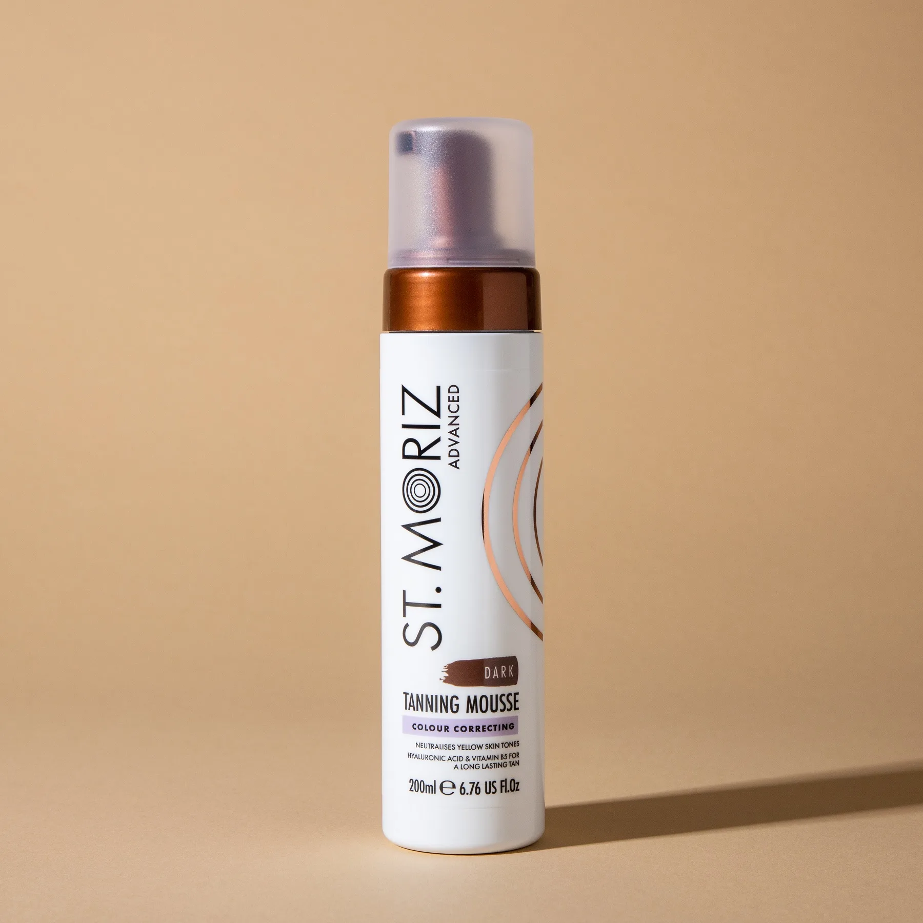 St.Moriz Автобронзат-мусс для темной кожи Advanced Colour Correcting Mousse Dark 200 мл
