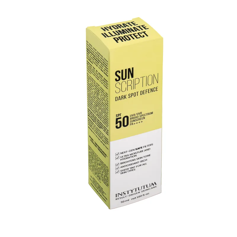 Instytutum Солнцезащитный крем с осветляющим эффектом SUNSCRIPTION DARK SPOT DEFENCE SPF 50 50 мл - фото 3