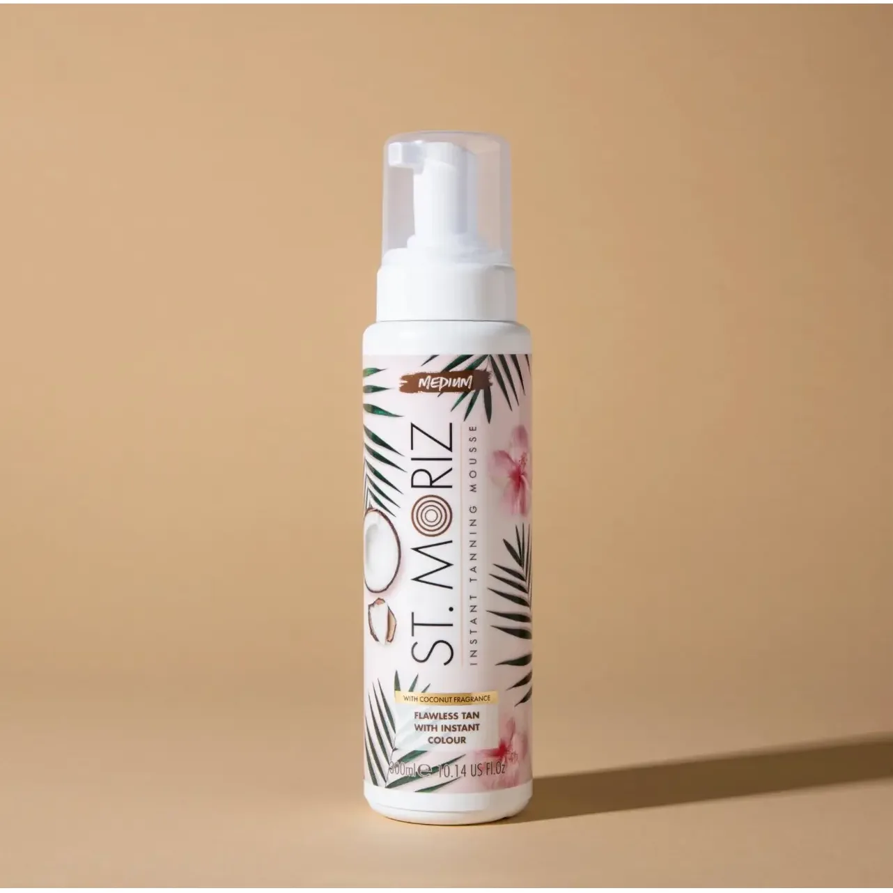 St.Moriz Автобронзат-мусс Pro Medium Coconut, 300 мл