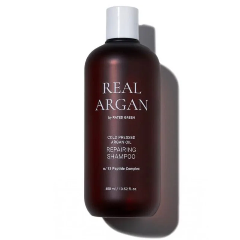 Rated Green Відновлюючий шампунь з аргановим маслом Real Argan Repairing Shampoo 400 мл