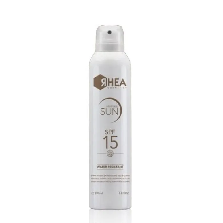 RHEA Спрей защитный невесомый для лица и тела SPF 15 200 мл