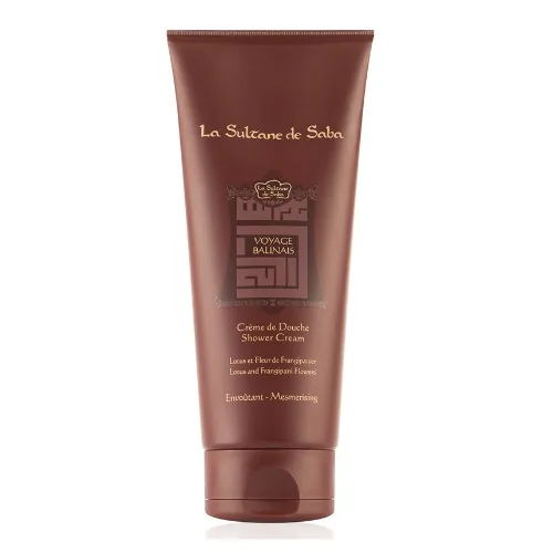 La Sultane De Saba Крем для душа с ароматом лотоса и франжипани Shower Cream Lotus and Frangipani 200 мл