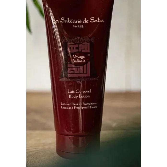 La Sultane De Saba Молочко для тела с ароматом лотоса и франжипани Body Lotion Lotus and Frangipani Flowers 200 мл - фото 3