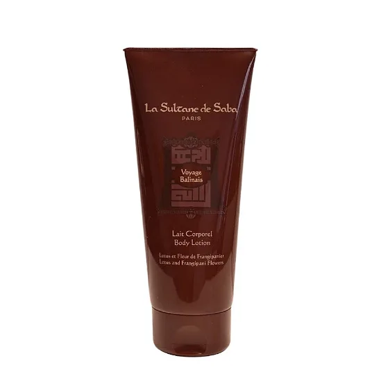 La Sultane De Saba Молочко для тела с ароматом лотоса и франжипани Body Lotion Lotus and Frangipani Flowers 200 мл