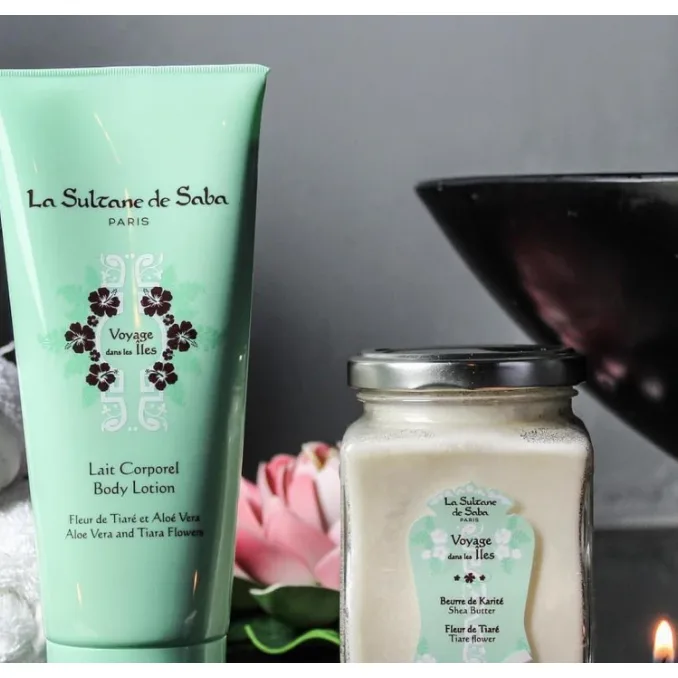 La Sultane De Saba Молочко для тела "Тиаре и алоэ вера" Body Lotion Tiare Flower &amp; Aloe Vera 200 мл - фото 2