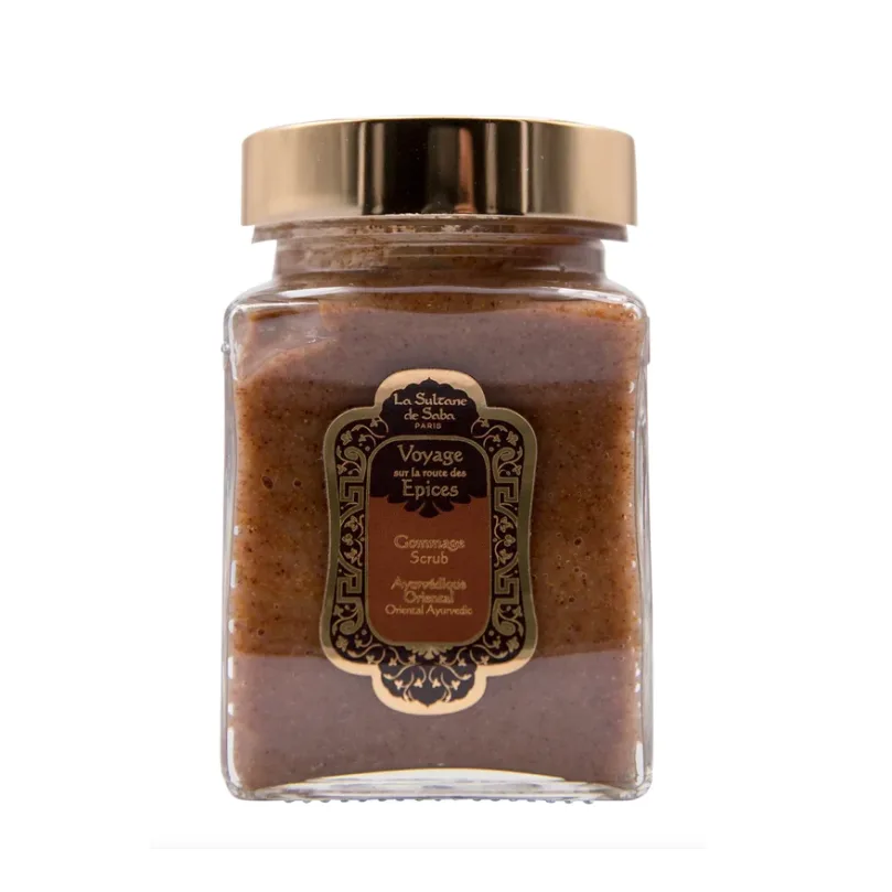 La Sultane De Saba Скраб для тела с косточками абрикоса Epices Oriental Ayurvedic Gommage Scrub 300 мл