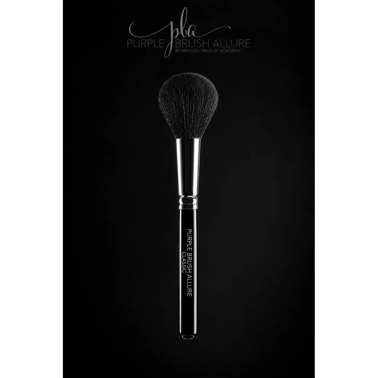 Purple Brush Allure Кисточка круглая из ворса козы для пудры №02