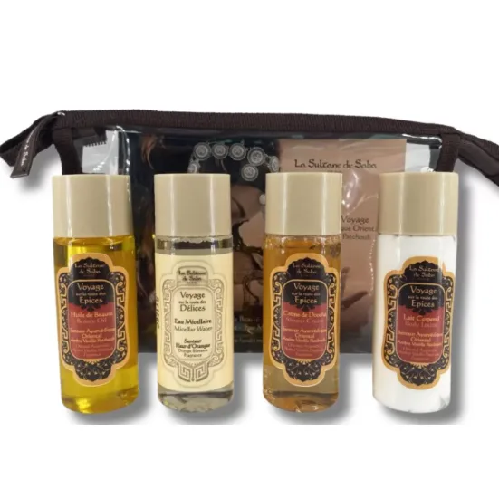 La Sultane De Saba Набор дорожный Ayurvedic travel set с косметичкой