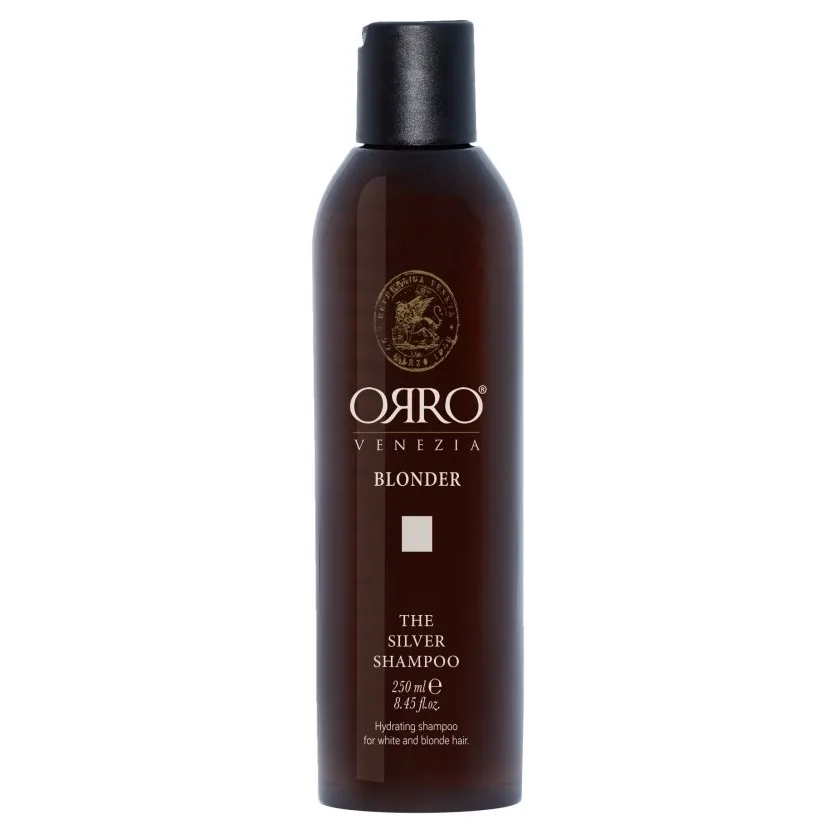 ORRO Venezia Шампунь серебряный для светлых волос Blonder Silver Shampoo 250 мл