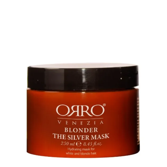 ORRO Venezia Маска серебряная для светлых волос BLONDER Silver Mask 250 мл