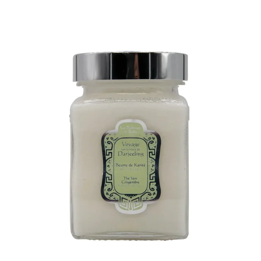 La Sultane De Saba Масло карите с ароматом зеленого чая и имбиря Shea Butter Green Tea Ginger 300 мл