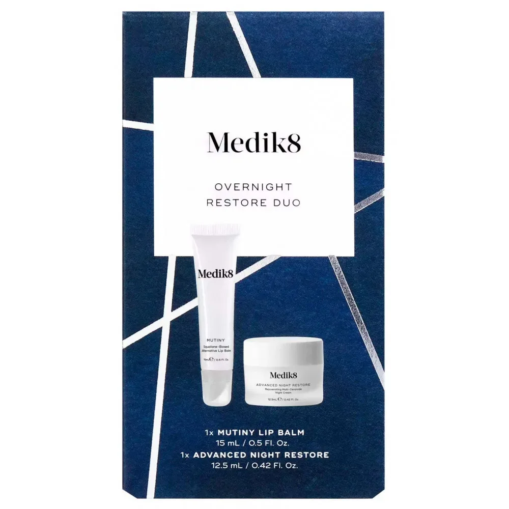 Medik8 Лимитированный подарочный ночной набор Overnight Restore Duo Kit 15 мл, 12,5 мл