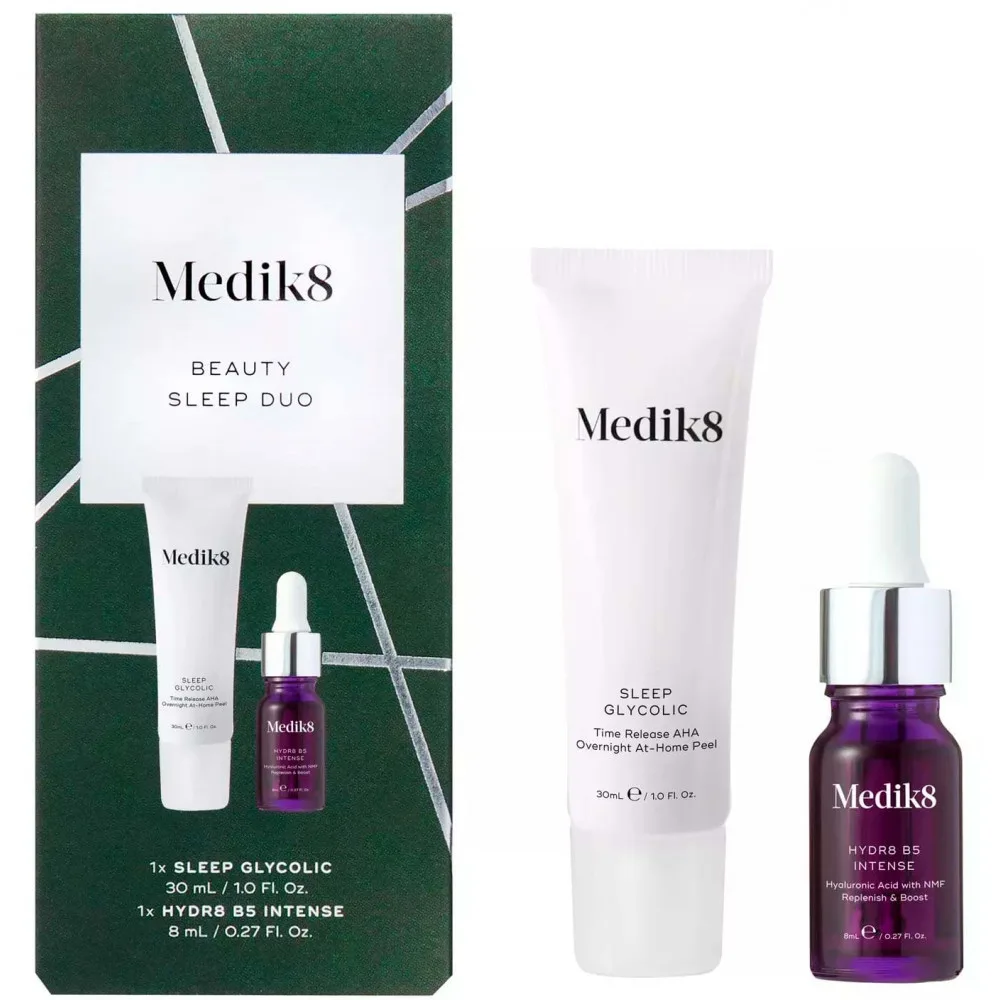 Medik8 Лимитированный подарочный набор "Спящая красавица" Beauty Sleep Duo Kit 30 мл, 8 мл