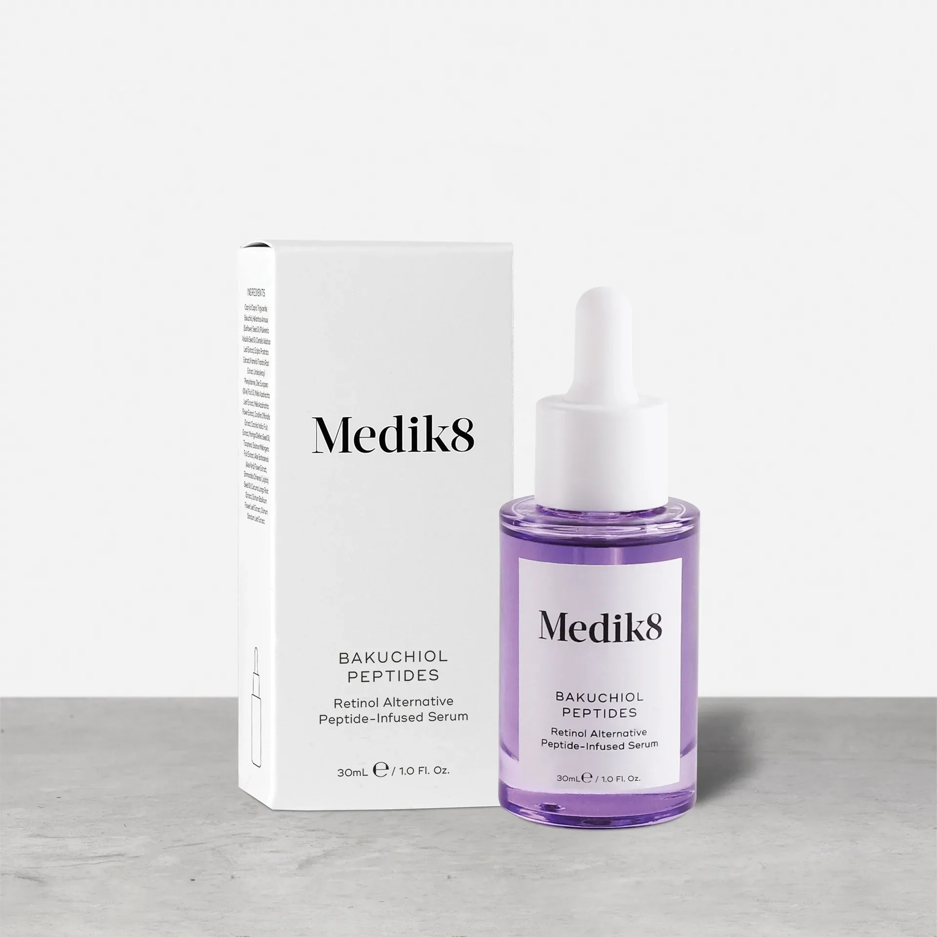 Medik8 Пептидная сыворотка с бакучиолом – альтернатива ретинолу BAKUCHIOL PEPTIDES 30 мл - фото 2