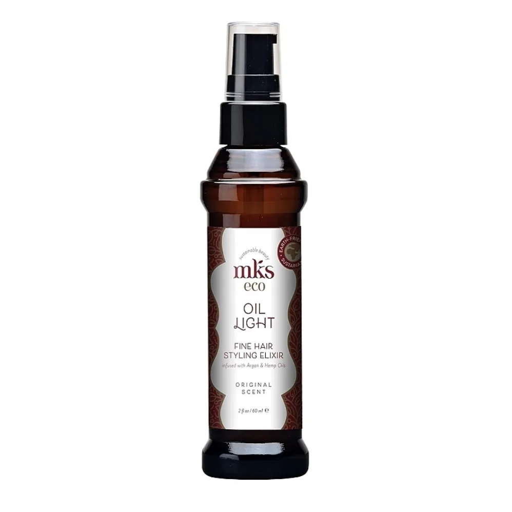 MKS-ECO Масло для тонких волос Oil Light Fine Hair Styling Elixir Original Scent 60 мл