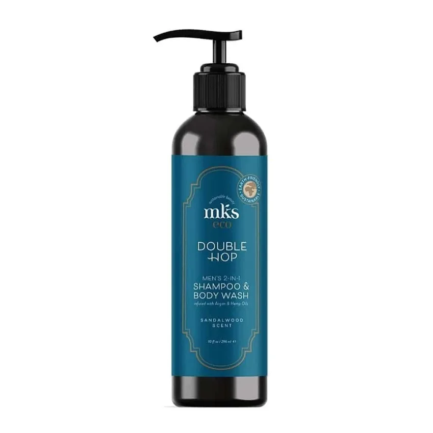 MKS-ECO Средство 2 в 1 для мужчин Double Hop Men`s 2-in-1 Shampoo &amp; Body Wash Sandalwood Scent 296 мл