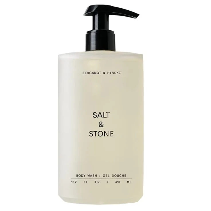 Salt &amp; Stone Антиоксидантный гель для душа с ароматом бергамота и хиноки Body Wash Bergamot &amp; Hinoki 450 мл