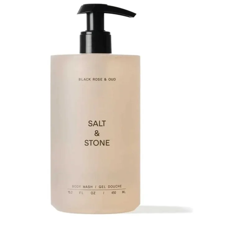 Salt &amp; Stone Антиоксидантный гель для душа с ароматом черной розы и уда. Body Wash Black Rose &amp; Oud 450 мл