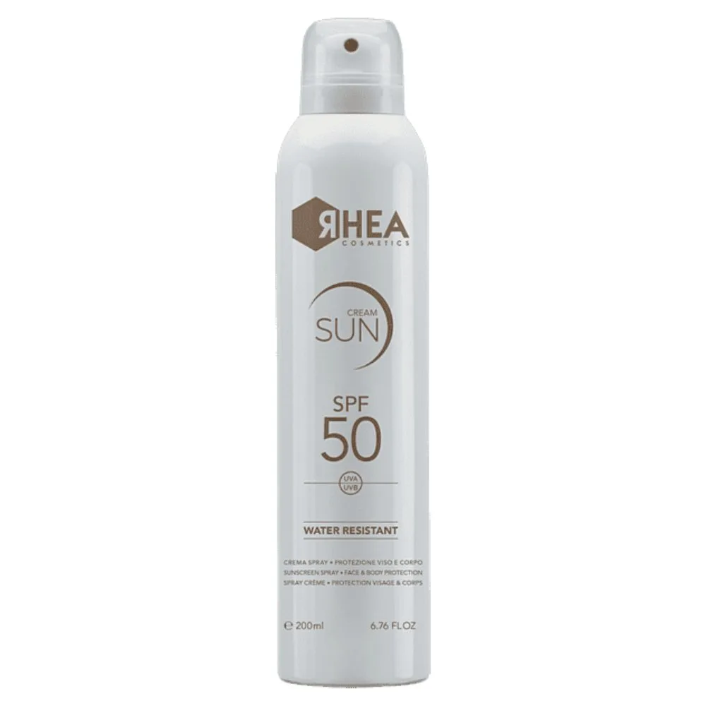 RHEA Солнцезащитный спрей-крем для лица и тела Rhea CreamSun SPF 50 200 мл