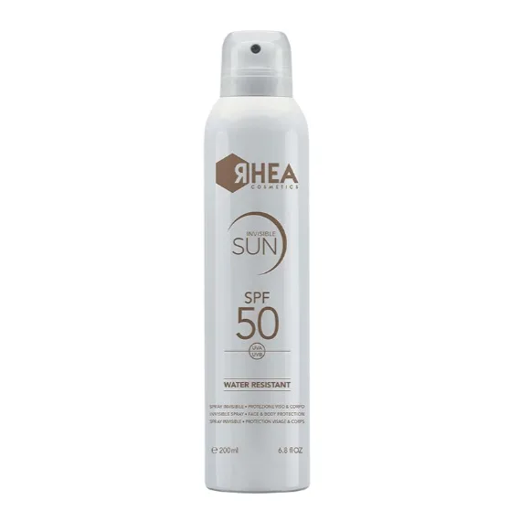 RHEA Невидимый спрей Лицо&amp;Тело SPF50 Invisible Sun 200 мл