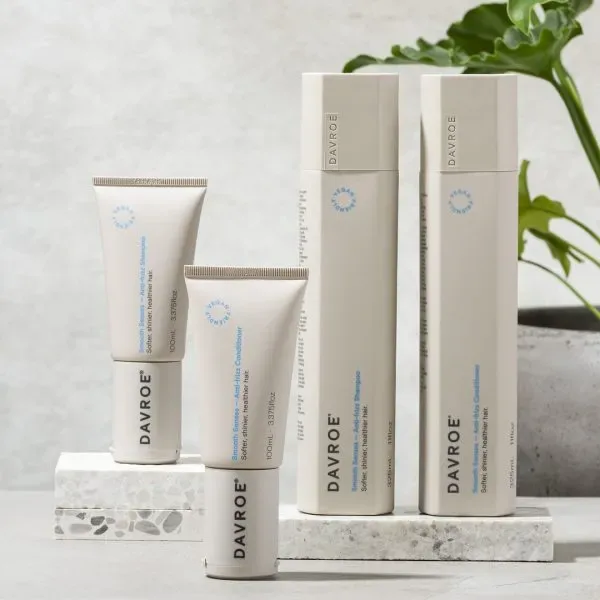 Davroe Смягчающий шампунь для цыпленковых волос Smooth Anti-Frizz Shampoo 100 мл - фото 3