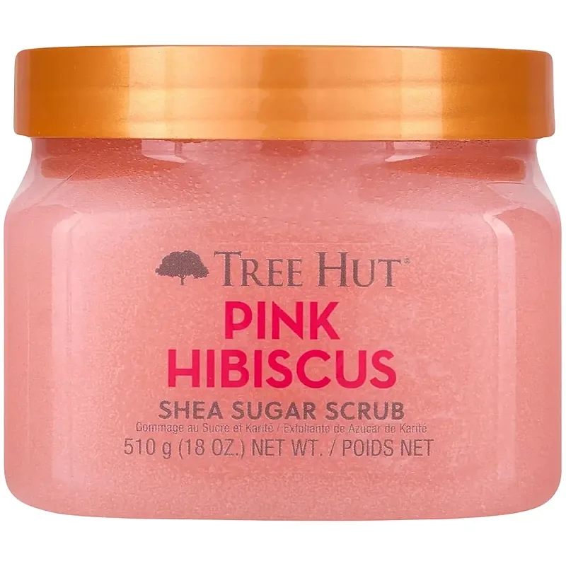 Tree Hut Сахарный скраб для тела Pink Hibiscus 510 гр