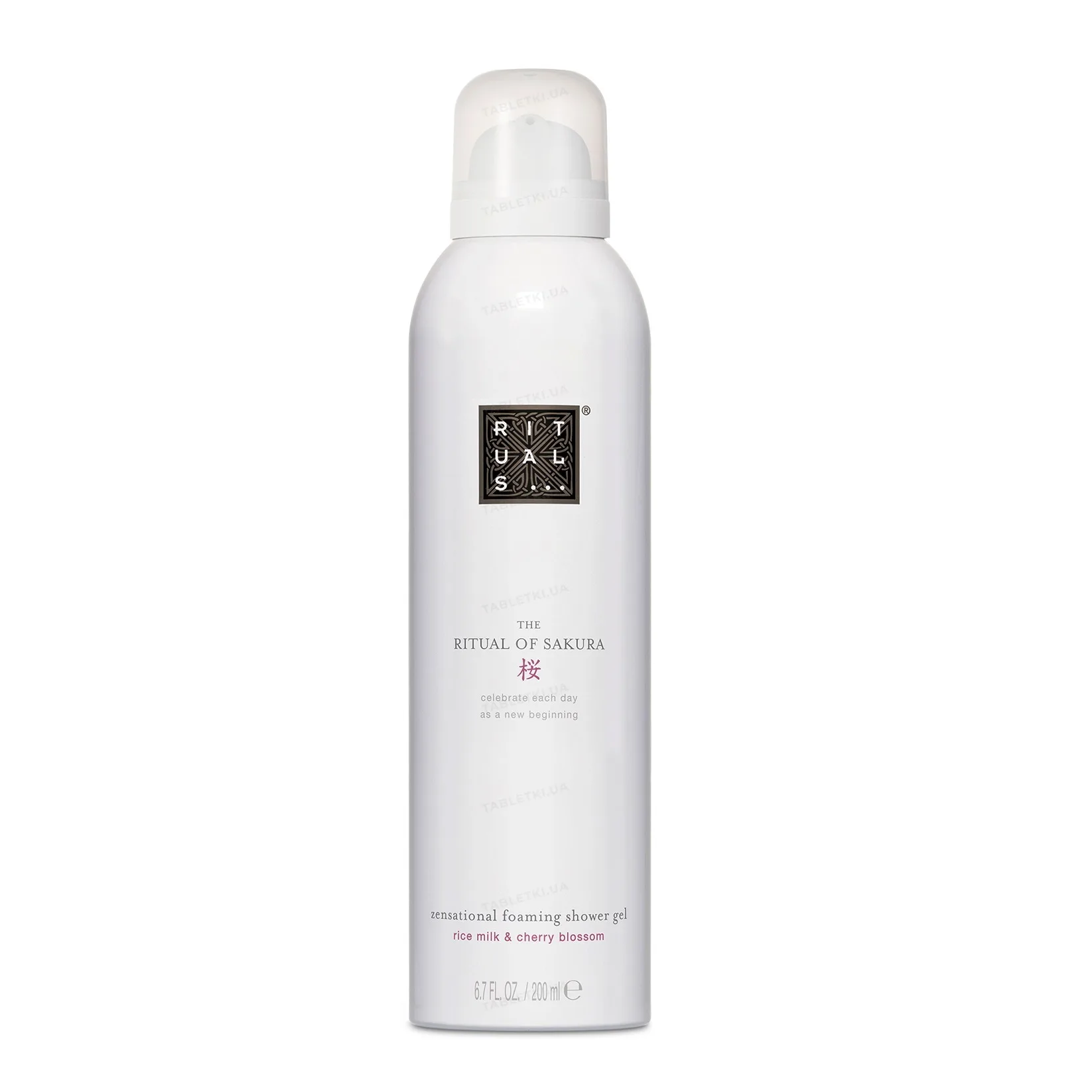 Rituals Пена для Душа Rituals The Ritual of Sakura Rice milk&amp;cherry blossom 200 мл