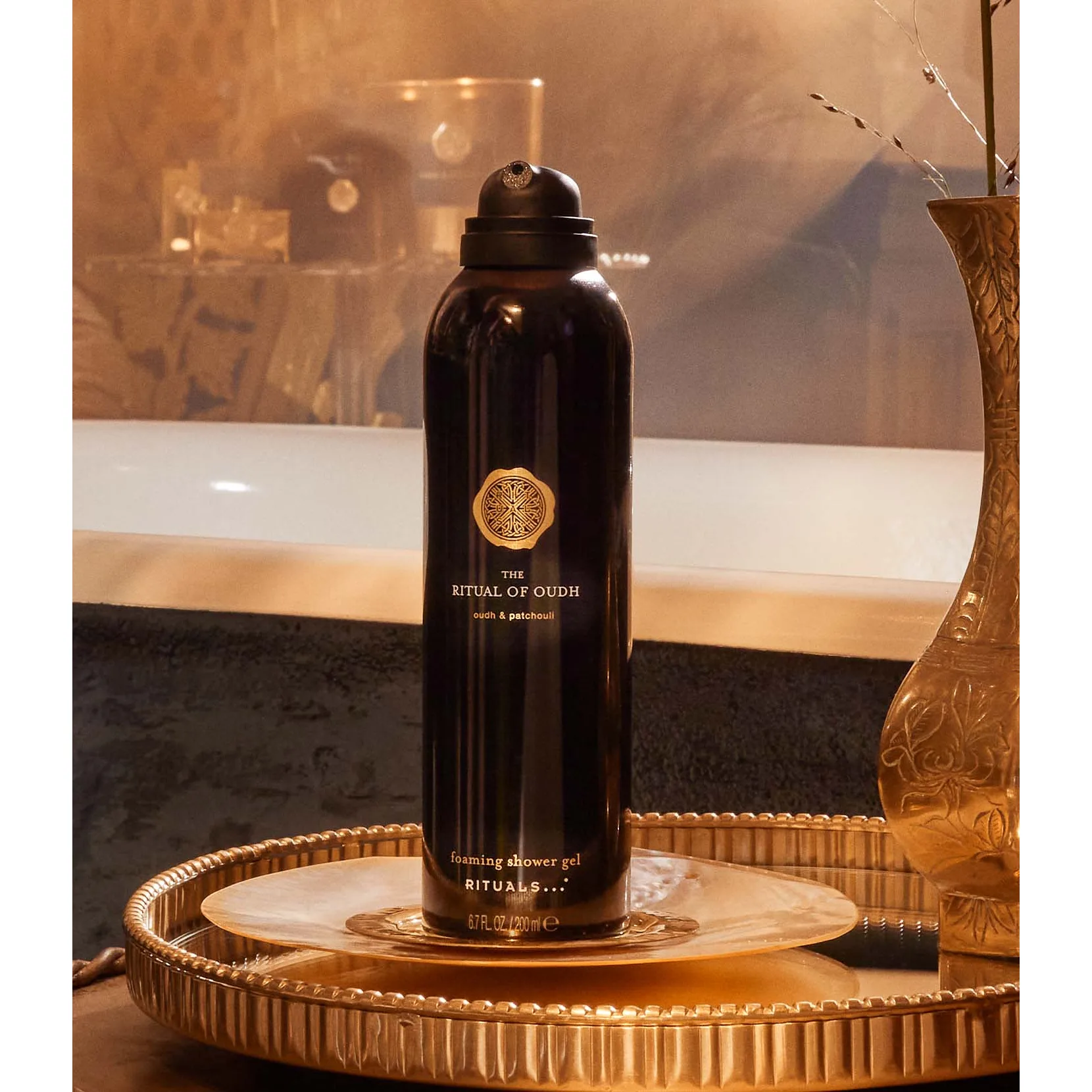 Rituals Пена для Душа The Ritual of Oudh Foaming Shower Gel Oudh &amp; Patchouli 200 мл - фото 3