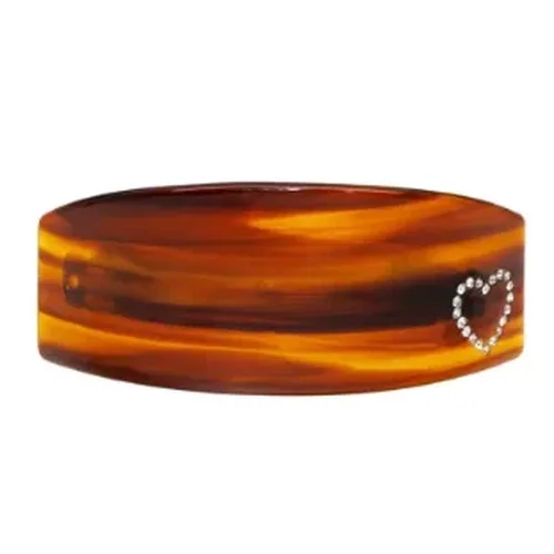 EMI JAY заколка для волос Ponytail Barrette in Tortoise Heart