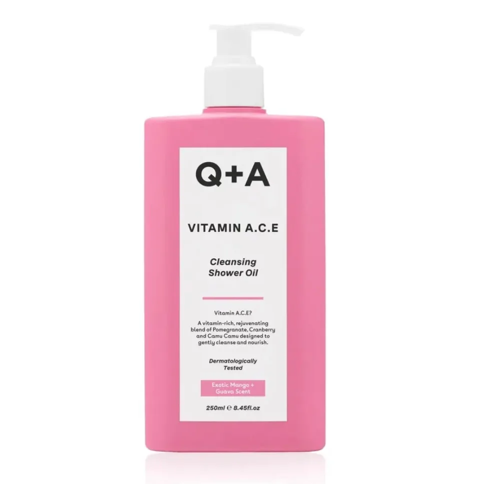 Q+A Витаминизированное масло для душа Vitamin A.C.E Cleansing Shower Oil 250 мл