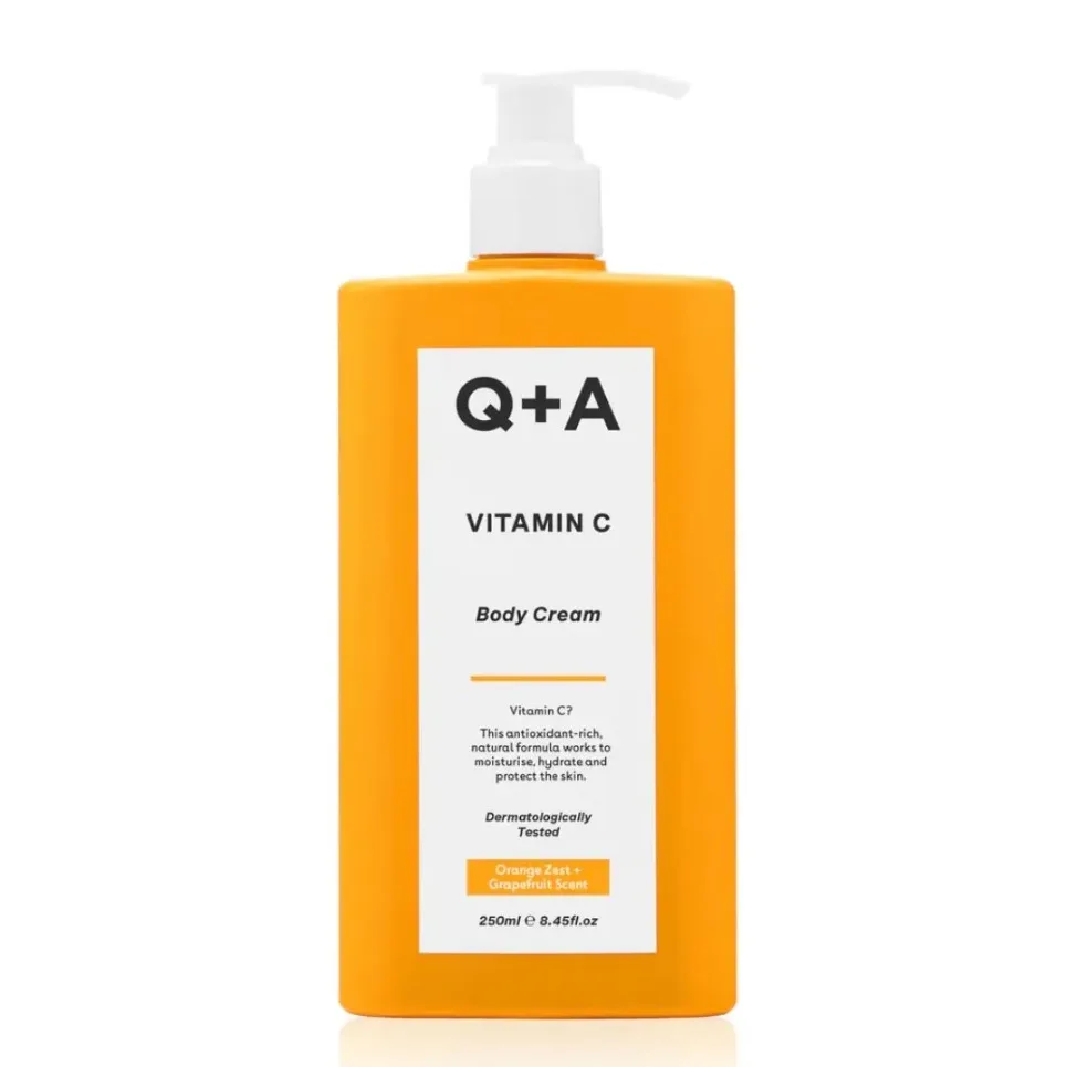 Q+A Крем для тела с витамином C Vitamin C Body Cream 250 мл