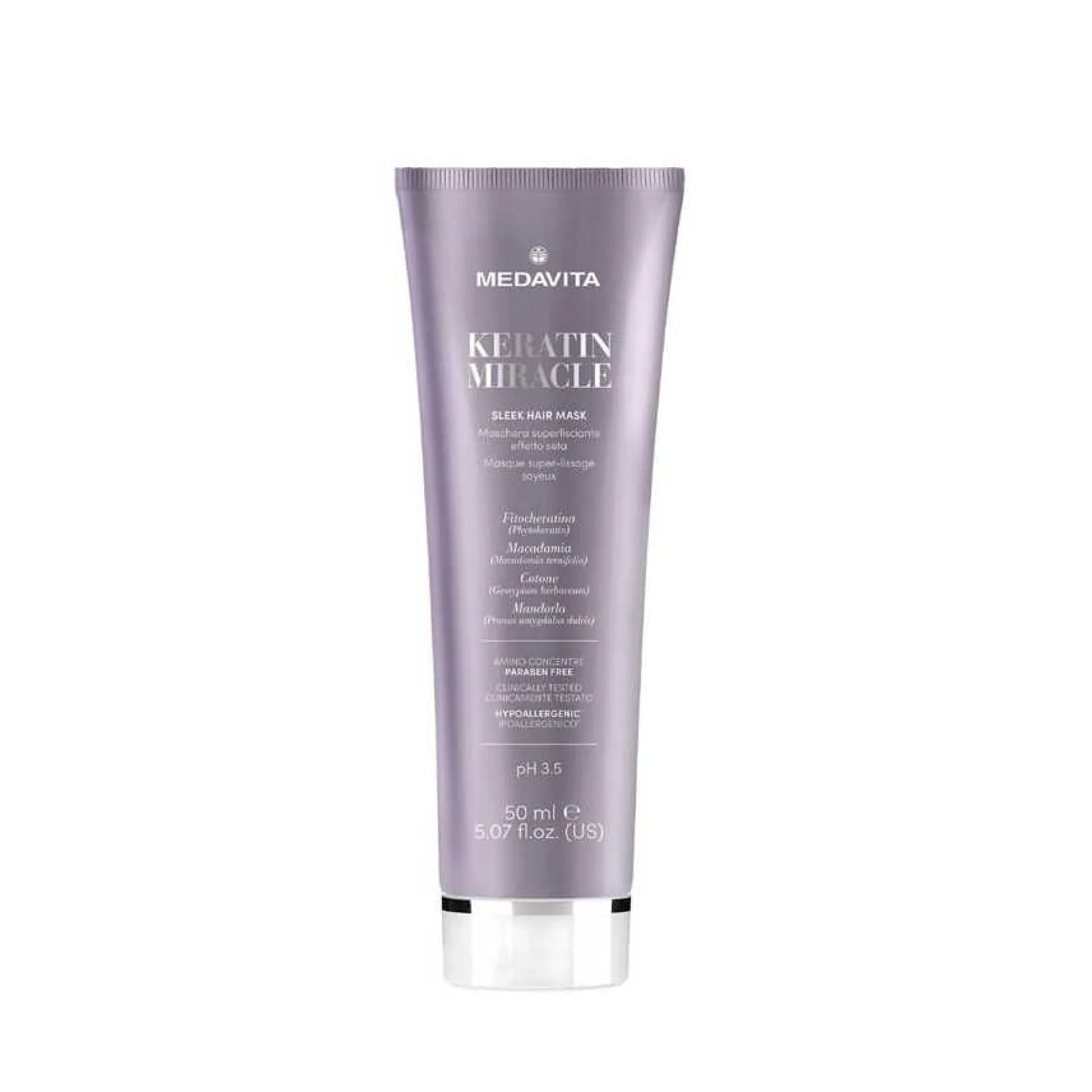 MEDAVITA Ультраразглаживающая маска с эффектом шелка Sleek Hair Mask 50 мл