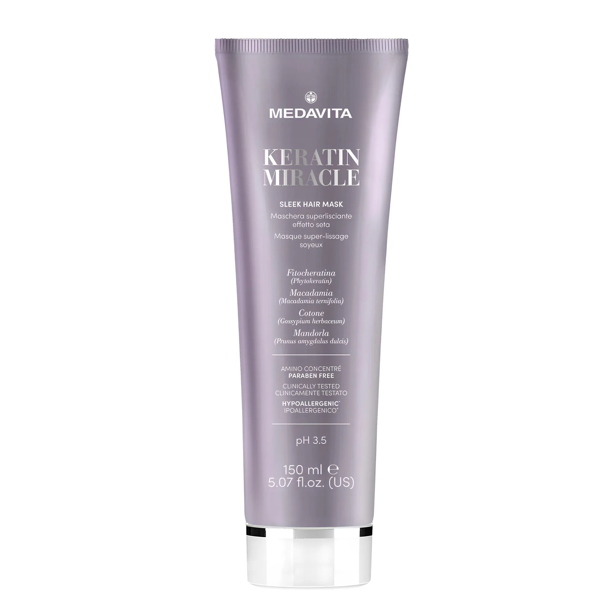 MEDAVITA Ультраразглаживающая маска с эффектом шелка Sleek Hair Mask 150 мл