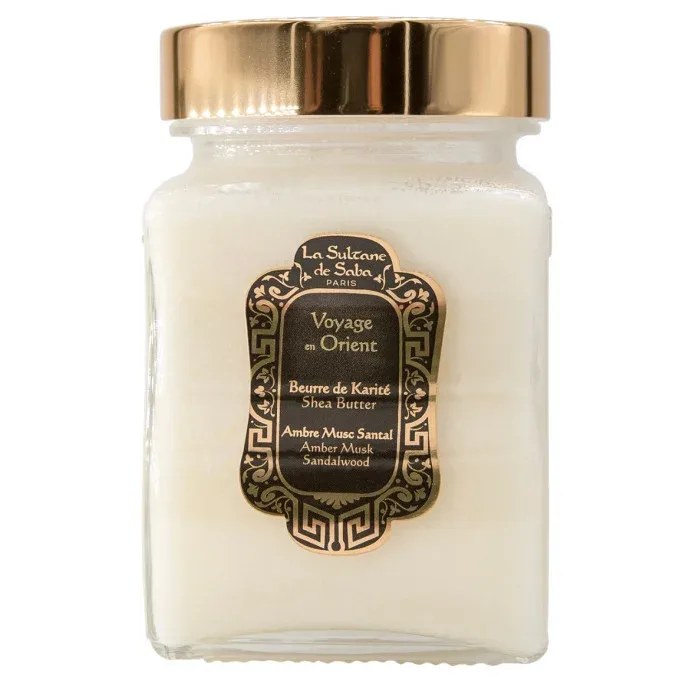 La Sultane De Saba Масло карите с ароматом амбры, мускуса и сандала Shea Butter Amber Musk Sandalwood 300 мл