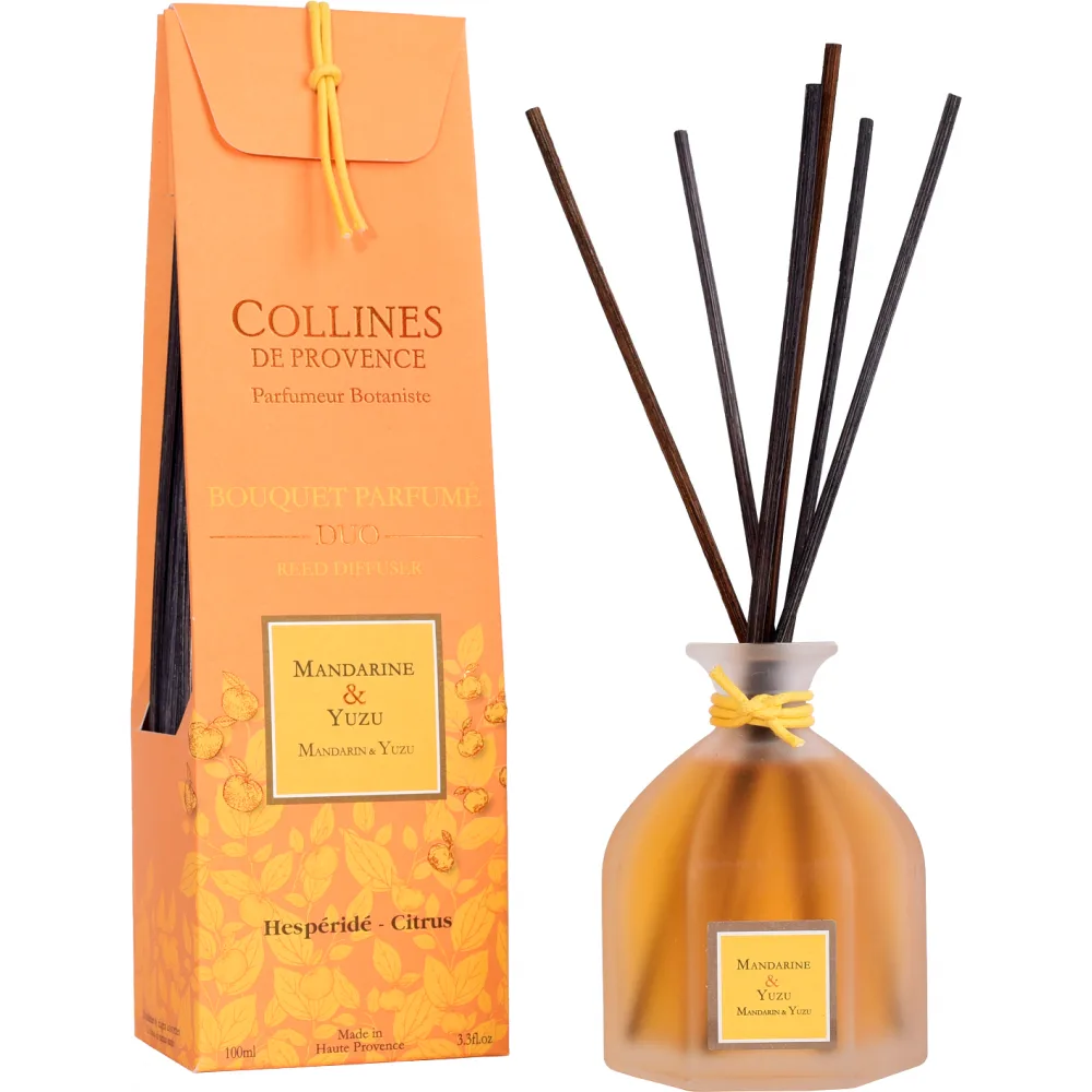 Collines de Provence Аромадиффузор Мандарин и Юдзу Duos Parfume 100 мл