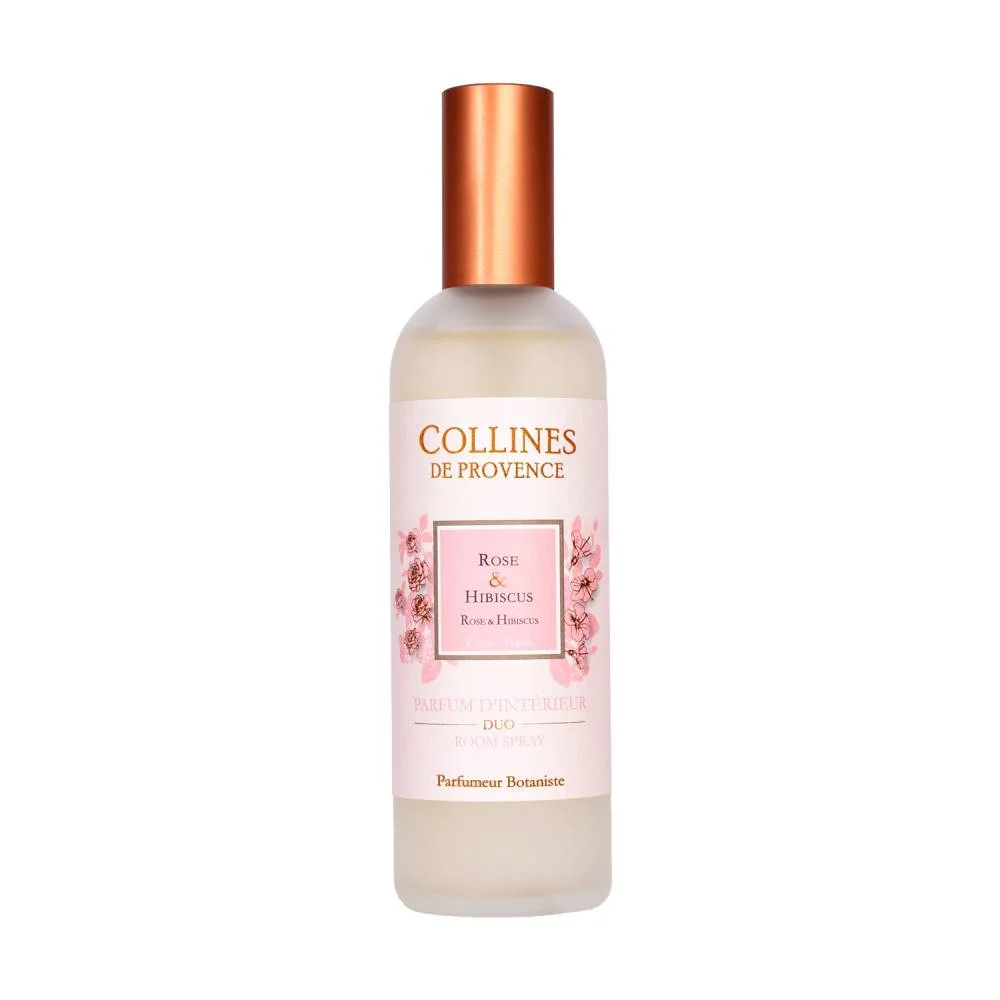 Collines de Provence Спрей для комнаты Роза и гибискус Duos Parfume 100 мл
