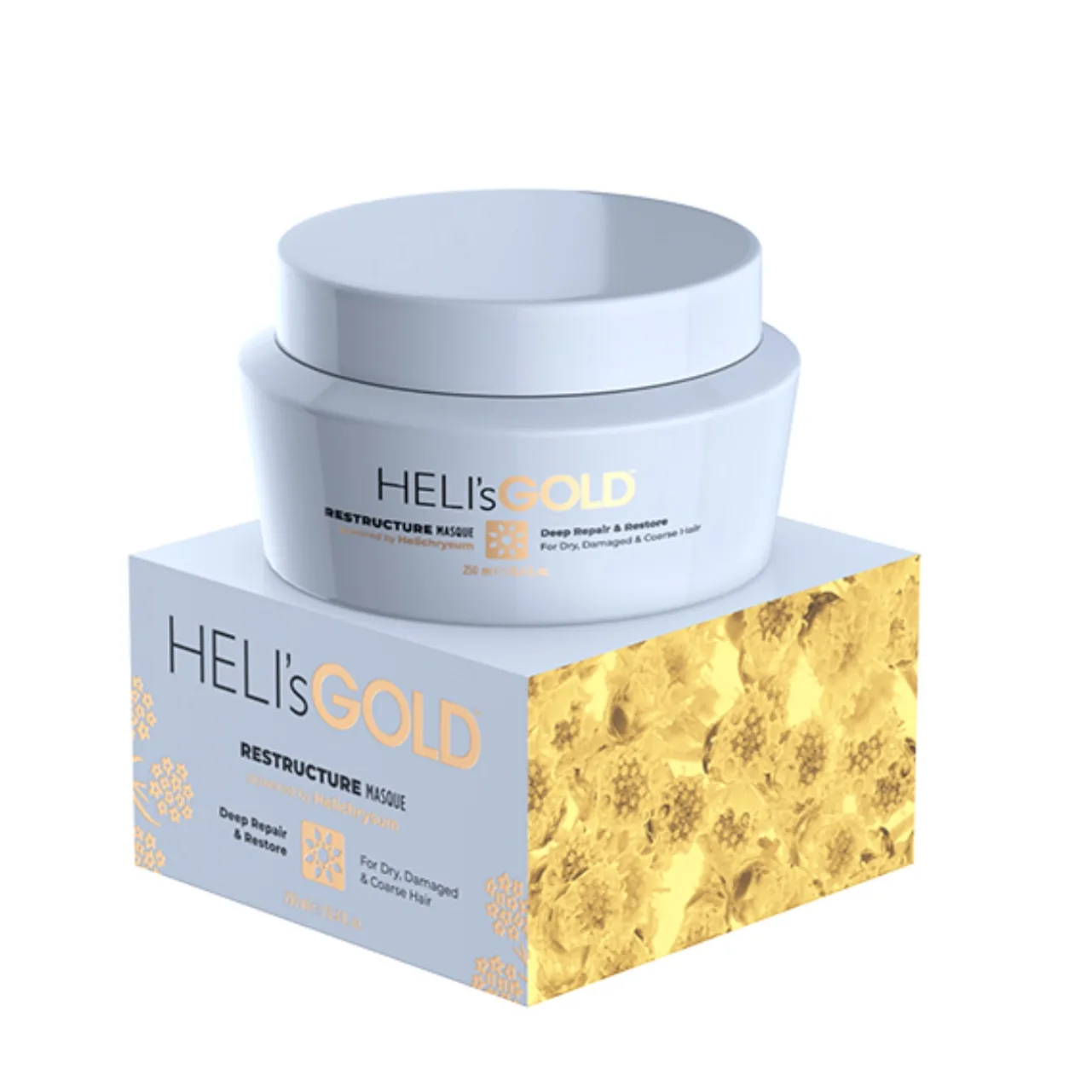 HELI's GOLD Интенсивно восстанавливающая маска для поврежденных волос Restructure Mask 250 мл