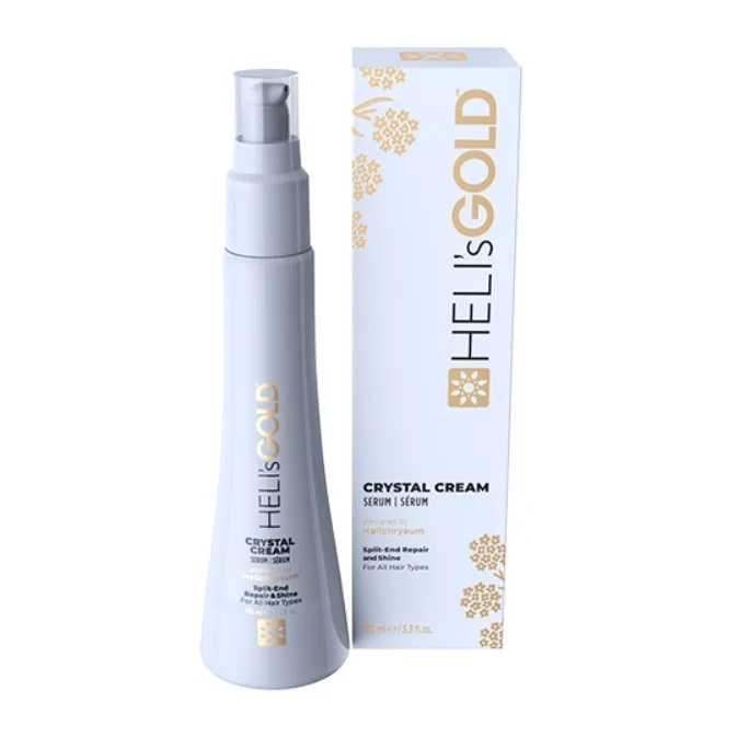 HELI's GOLD Невесомый увлажняющий крем для волос SPF 30 Crystal Cream 30 мл - фото 2