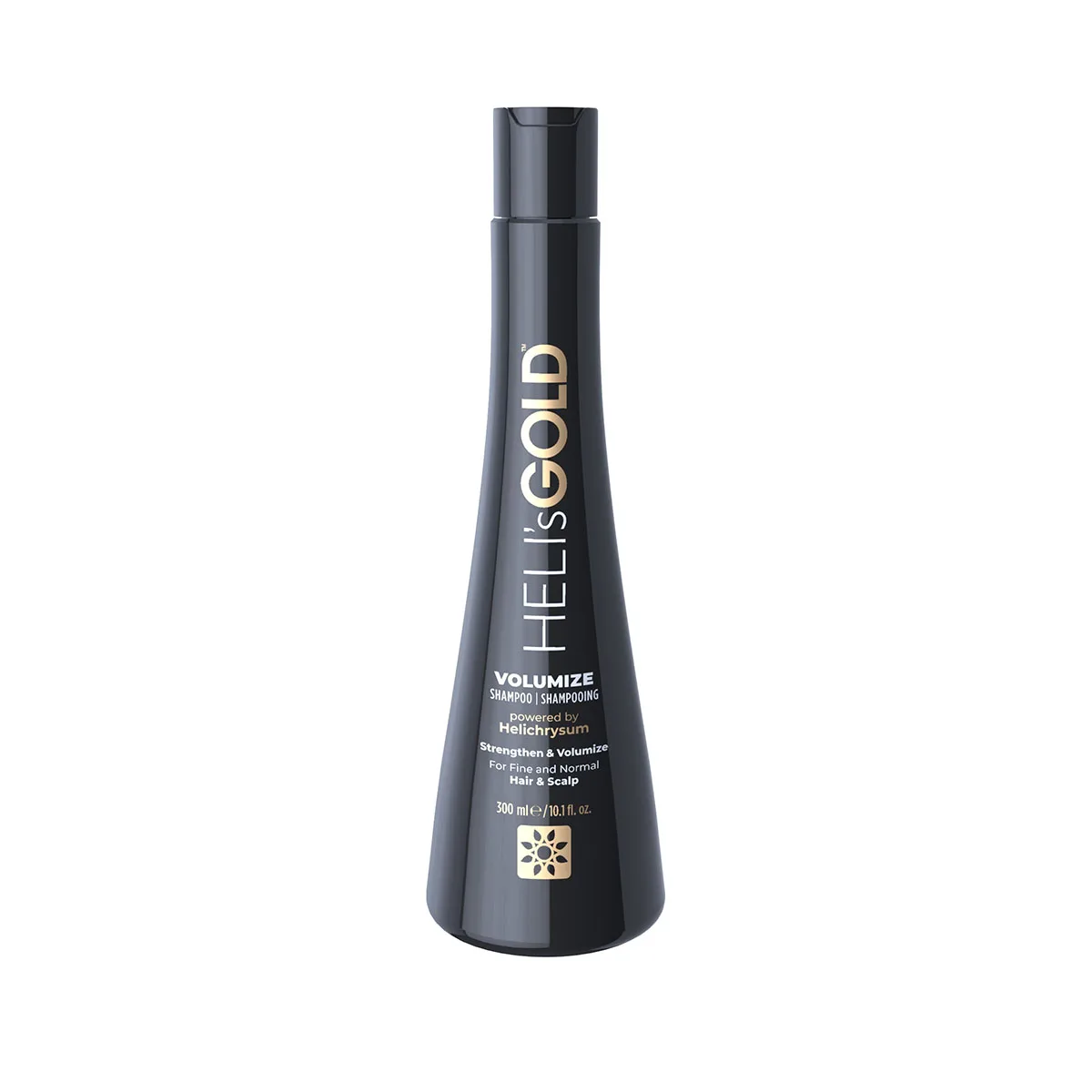 HELI's GOLD Укрепляющий шампунь для увеличения объема Volumize Shampoo 300 мл