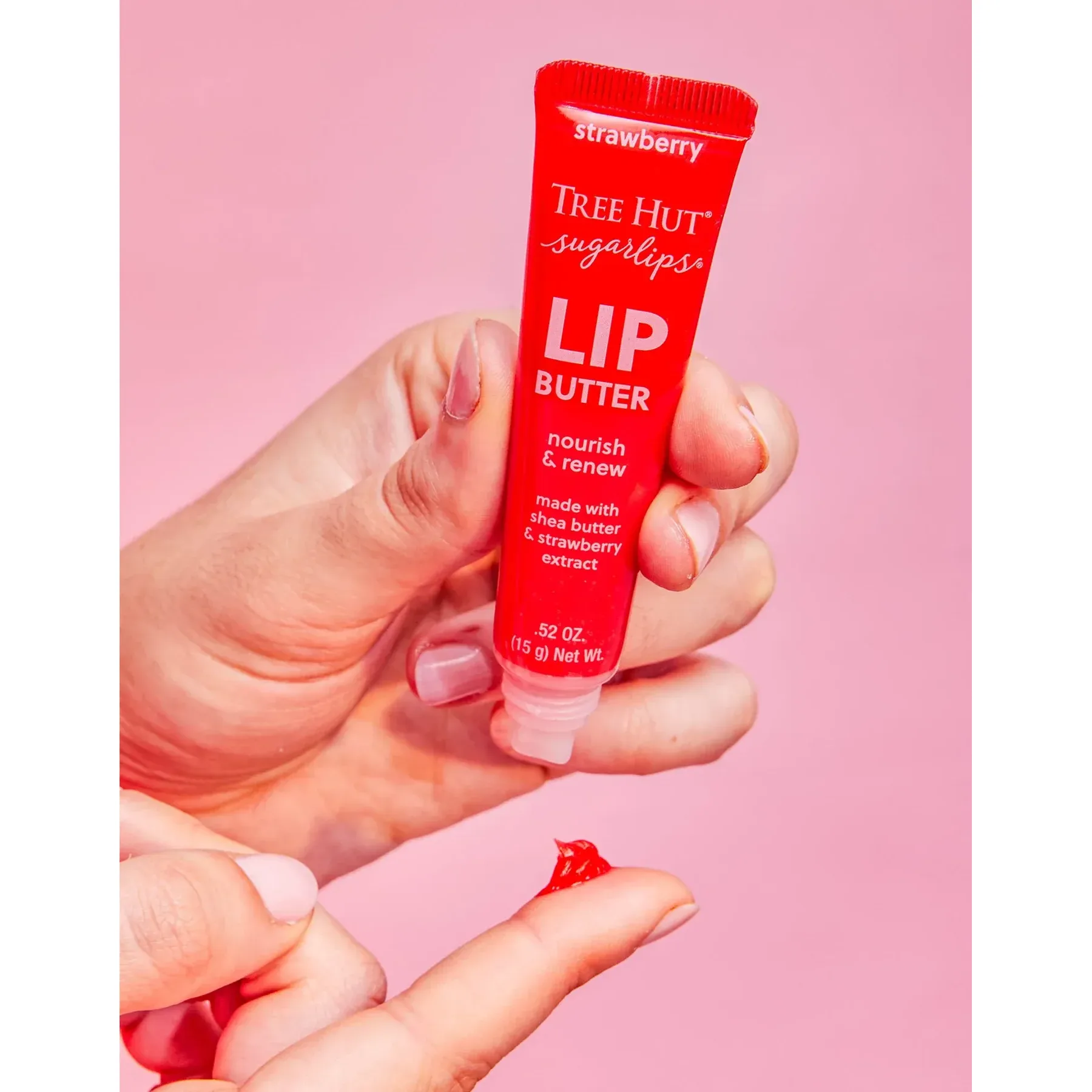 Tree Hut Баттер для губ Tree Hut Strawberry Sugarlips Lip Butter 15 гр - фото 2