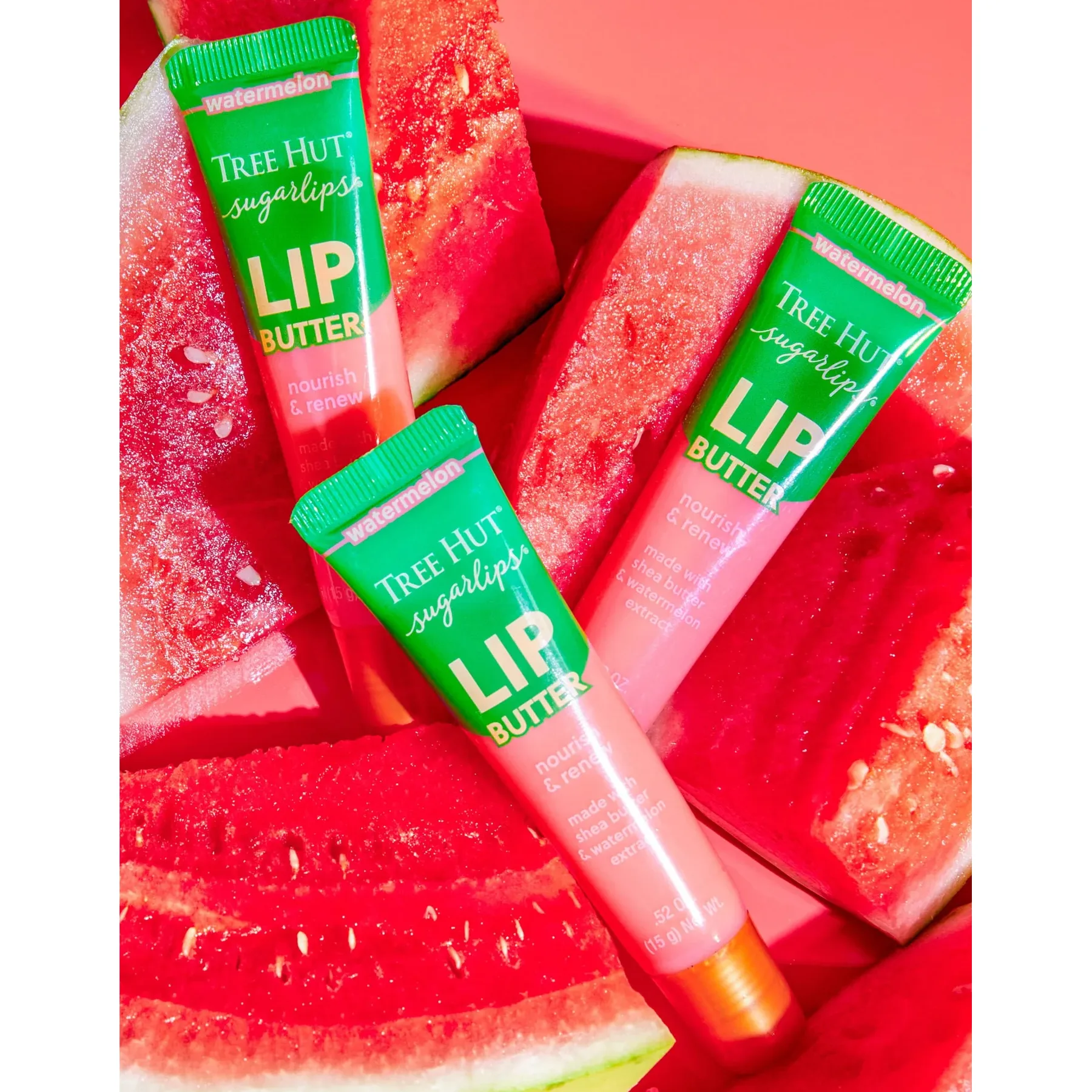 Tree Hut Баттер для губ Tree Hut Watermelon Sugarlips Lip Butter 15 гр - фото 3