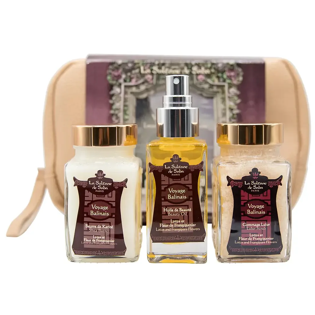 La Sultane De Saba НАБОР ДЛЯ ТЕЛА БАЛИ COFFRET CORPS BALI TROUSSE